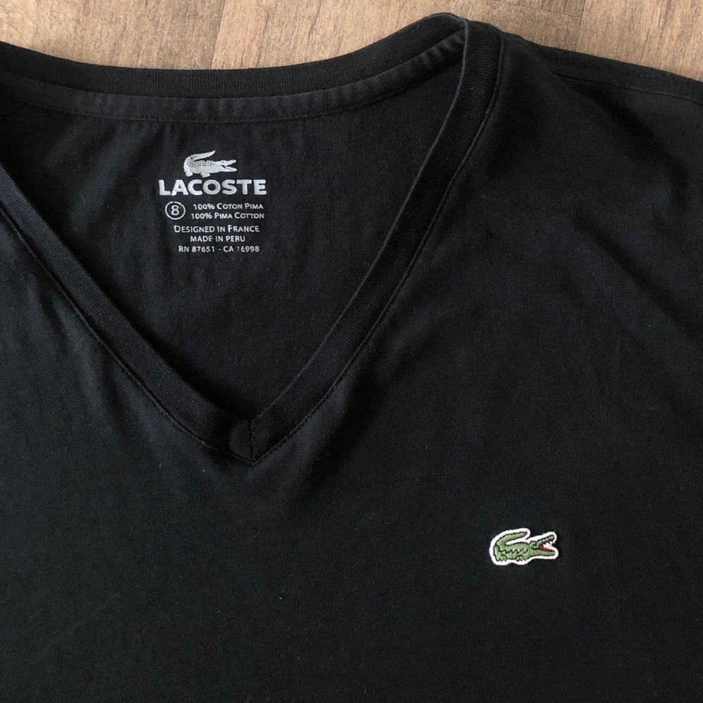 MENS LACOSTE V Neck